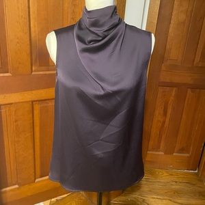 Designer Cowl Neck Sleeveless Blouse